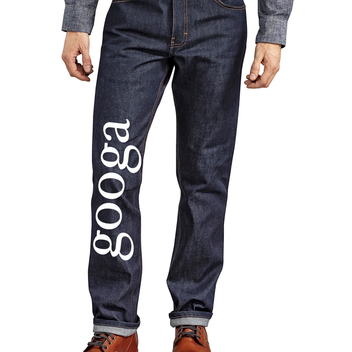 jeans that say googa